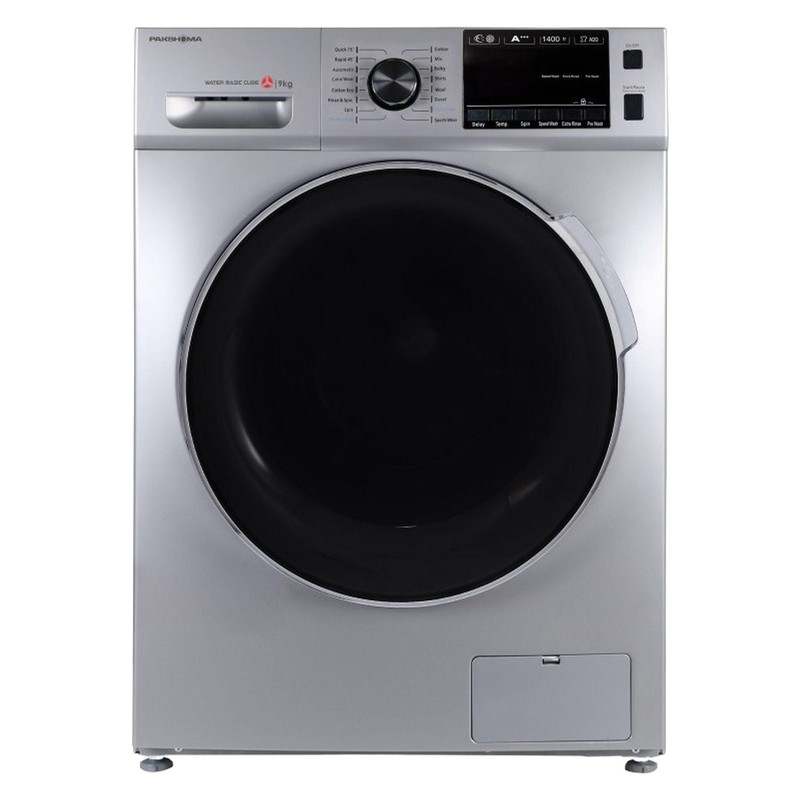 ماشین لباسشویی پاکشوما مدل BWF 40902 ظرفیت ۹ کیلوگرم درب از جلو با موتور BLDC و ۱۶ برنامه