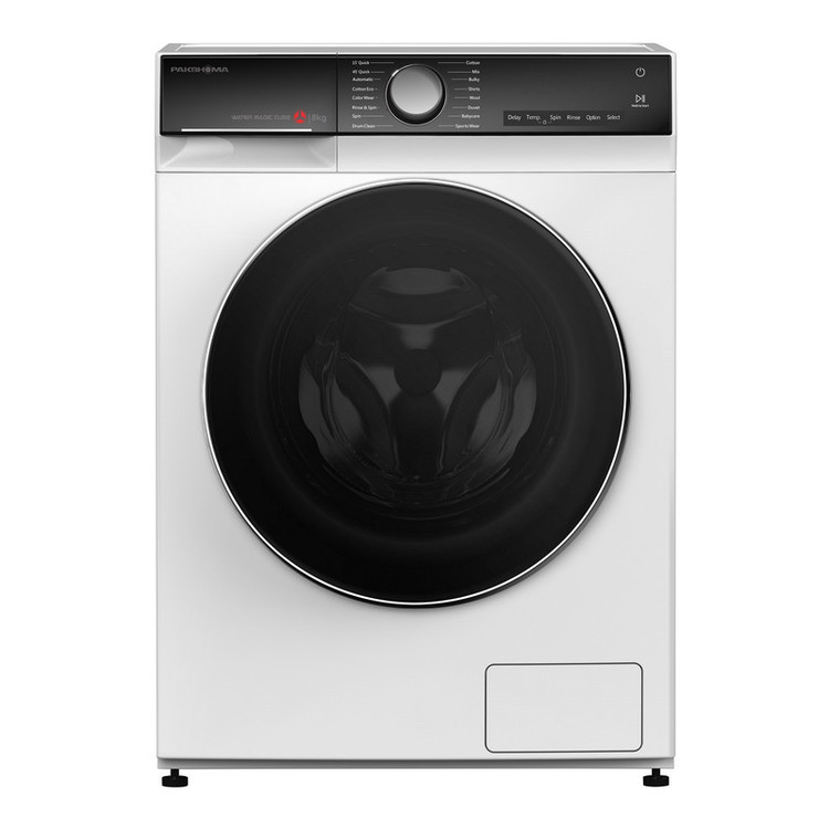 ماشین لباسشویی 8 کیلوگرم اتوماتیک پاکشوما BWF 40808 WT